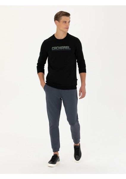 Erkek Siyah Sweatshirt 50272483-VR046