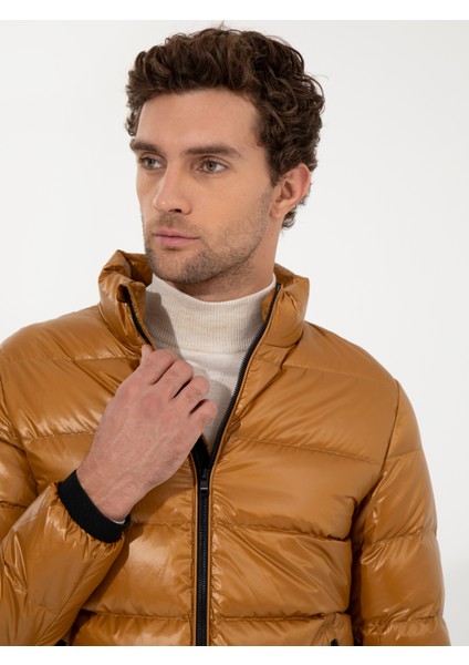 Erkek Koyu Sarı Mont 50258078-VR094 fiyatları