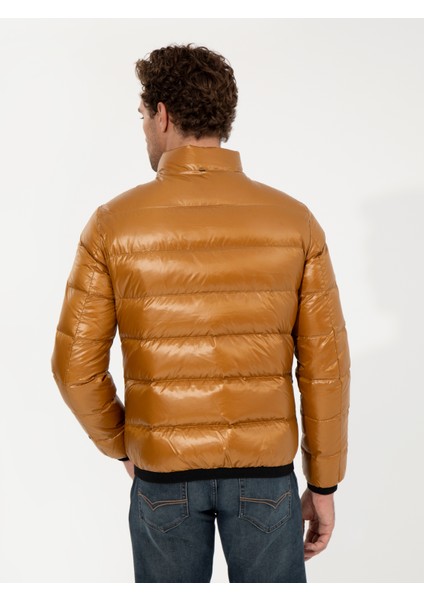 Erkek Koyu Sarı Mont 50258078-VR094 indirimleri