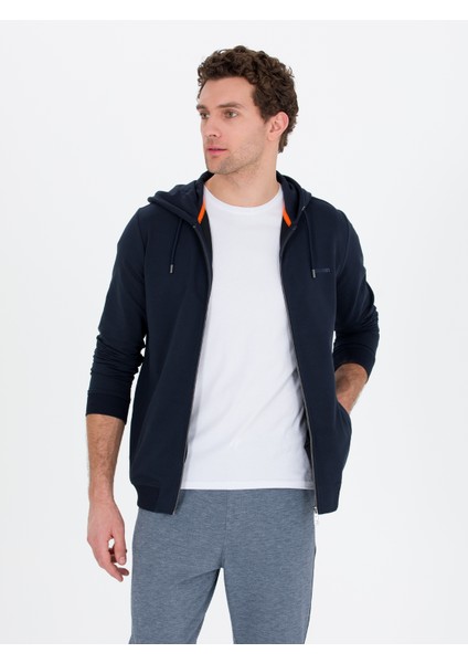 Erkek Lacivert Sweatshirt 50265669-VR033 modelleri