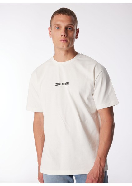 Gmg Fırenze Bisiklet Yaka Ekru Erkek T-Shirt GU24MSS03010 modelleri