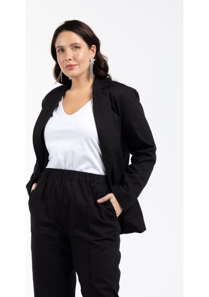 Rahat Siyah Kadın Ceket Fallon modelleri