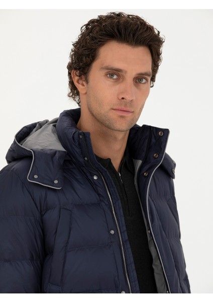 Erkek Lacivert Mont 50273107-VR033 fiyatları