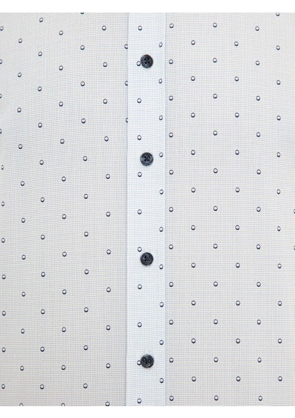 Erkek Açık Mavi Slim Fit Uzun Kollu Gömlek 50227916-VR003