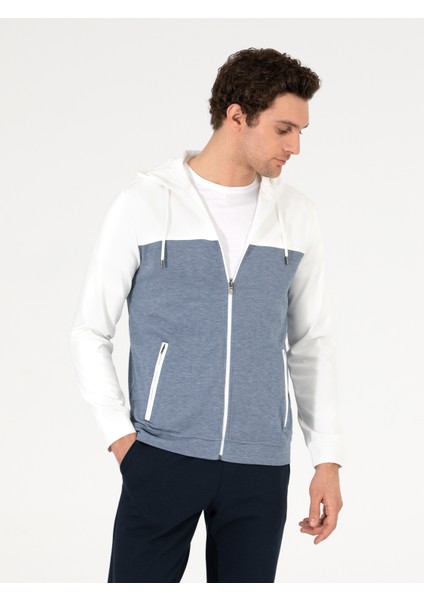 Erkek Açık Mavi Sweatshirt 50265573-VR003