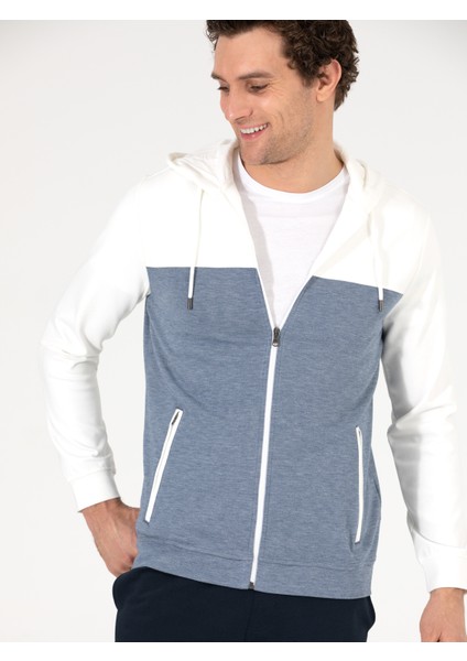 Erkek Açık Mavi Sweatshirt 50265573-VR003