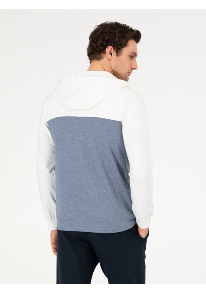 Erkek Açık Mavi Sweatshirt 50265573-VR003