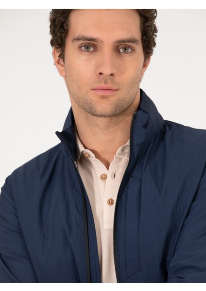 Erkek Lacivert Mont 50266442-VR033 fiyatları