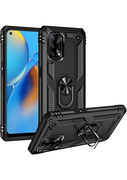 Samsung Galaxy A03 Core Uyumlu Yüzüklü Tank Kılıf