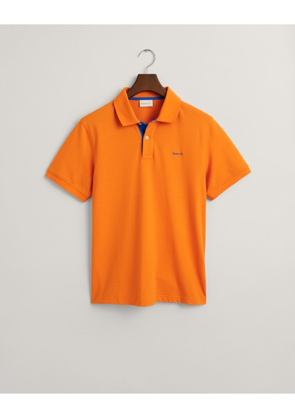Erkek Turuncu Regular Fit Logolu Polo 2062026.806 fırsatları