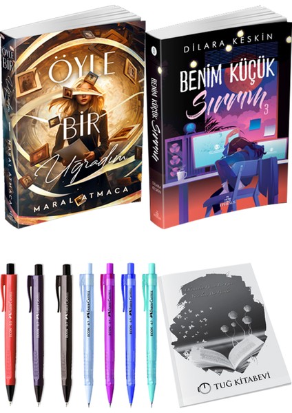 Öyle Bir Uğradım Maral Atmaca ve Benim Küçük Sırrım 3 Dilara Keskin 2li Set