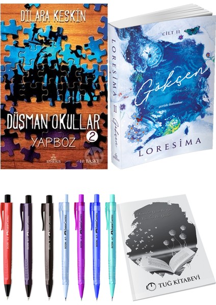 Düşman Okullar 2 Dilara Keskin ve Gökçen 2 Loresima 2li Set