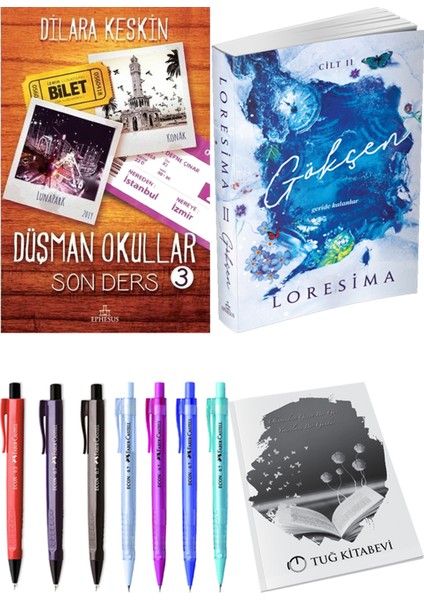 Düşman Okullar 3 Dilara Keskin ve Gökçen 2 Loresima 2li Set