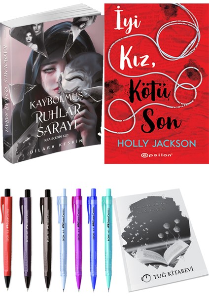 Kaybolmuş Ruhlar Sarayı 1 ve Epsilon Yayınevi Iyi Kız, Kötü Son Holly Jackson 2li Set