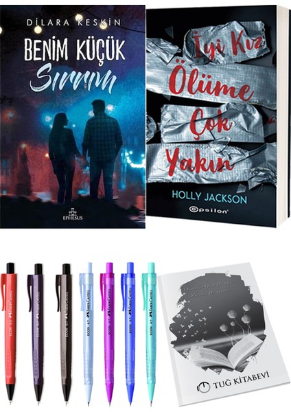 Benim Küçük Sırrım 1 ve Epsilon Yayınevi Iyi Kız Ölüme Çok Yakın Holly Jackson 2li Set
