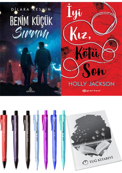 Benim Küçük Sırrım 1 ve Epsilon Yayınevi Iyi Kız, Kötü Son Holly Jackson 2li Set