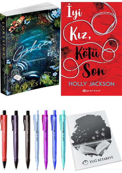 Gökçen 1 Loresima ve Epsilon Yayınevi Iyi Kız, Kötü Son Holly Jackson 2li Set