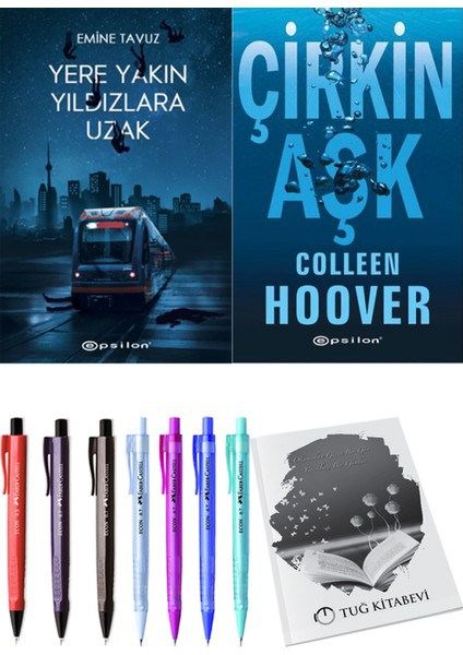 Yere Yakın Yıldızlara Uzak - Çirkin Aşk - 2 Kitap