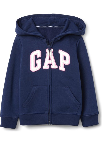Kız Bebek Lacivert Gap Logo Sweatshirt