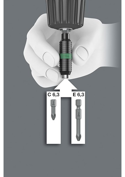 897/4 R Sb Rapidaptor Bitorsion Uzun Hizmet Ömrü Evrensel Uç Tutucu, 1/4" x 75 Mm, 05073420001 indirimleri