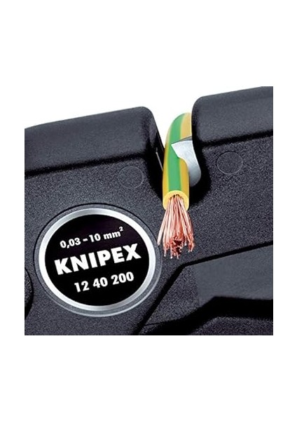 Knipex Kendinden Ayarlı Sıyırma Pensesi 200 mm 12 40 200 Ean Tekkişilik indirimleri