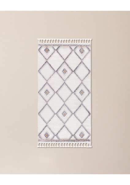 Plemet Halı - Ekru - 80x150 cm
