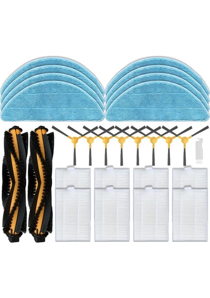 C30B XR500 E30, 800T 820T 830T 820S Yedek Parçalar Hepa Filtre Ana Yan Fırça Paspas Bezi (Yurt Dışından)