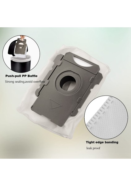 & J & S Serisine Uygun Vakum Torbaları I7 I7+ I3 I3+ I4 I4+ I6 I6+ I8 I8+ J7 J7+ S9 S9+/plus (Yurt Dışından) modelleri