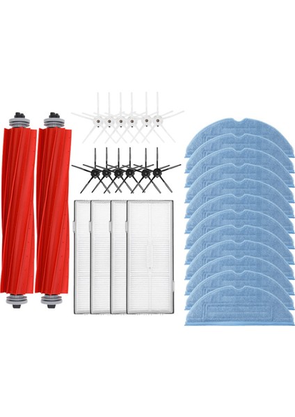 S7 S70 S75 S7MAX S7 Maxv Ultra T7S Artı S7 Pro Ultra Ana Fırça Hepa Filtre Mops Elektrikli Süpürge Parçaları (Yurt Dışından)