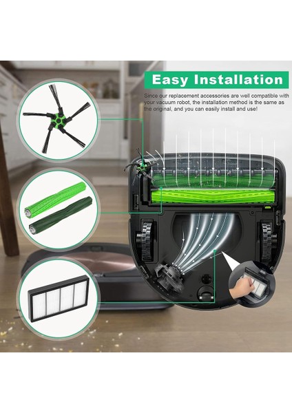 S9 (9150) S9+ S9 Plus (9550) Elektrikli Süpürgeye Uyumlu Yedek Parçalar (Yurt Dışından) fırsatları