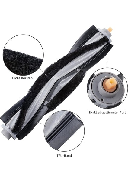 18 Adet Aksesuarları Kiti Deebot X1 OMNI/T10 Turbo Robotlu Süpürge Filtre Ana Yan Fırça Paspas Toz Torbası (Yurt Dışından) fiyatları