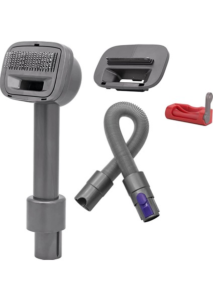 Damat Aletleri Ek Parçaları ve V7 V10 V11 V15 Elektrikli Süpürge Için Uzatma Hortumu, Hızlı Çıkarılabilir Dönüştürücü Adaptörlü (Yurt Dışından)