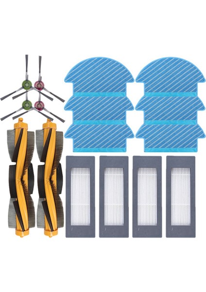 Deebot Için DN33 DN36 DN55 DN520 Elektrikli Süpürge Yedek Rulo/yan Fırça Hepa Filtre Yıkanabilir Paspas Bezi Paçavra (Yurt Dışından)
