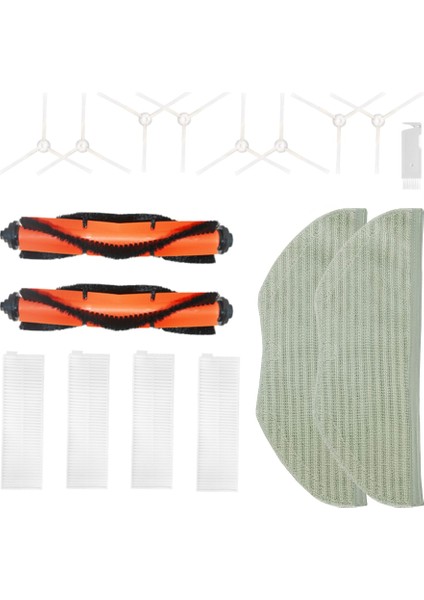 G1 Mjstg1 SKV4136GL Elektrikli Süpürge Robotu Yedek Yedek Parça Ana Yan Fırça Hepa Filtre Paspas Bezi (Yurt Dışından) indirimleri