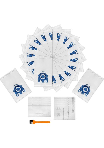 Gn Classic C1 Komple C1 Komple C2 S227 S240 S270 S400 S2 S5 S8 Serisi Için Elektrikli Süpürge Torbaları (Yurt Dışından)