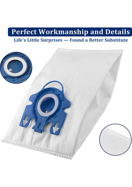 Gn Classic C1 Komple C1 Komple C2 S227 S240 S270 S400 S2 S5 S8 Serisi Için Elektrikli Süpürge Torbaları (Yurt Dışından) indirimleri