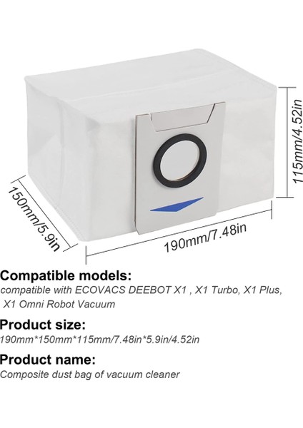 Deebot Için X1 Omnı T10 Turbo Elektrikli Süpürge Robotu Hepa Filtre Yan Fırça Temizlik Bezi Yedek Parça Aksesuarları (Yurt Dışından) indirimleri