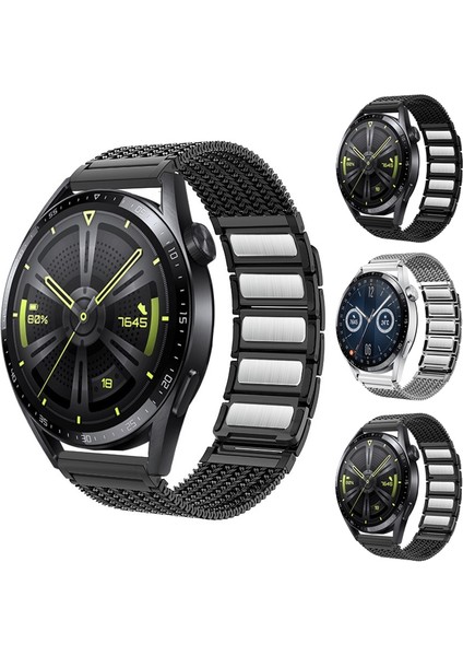 Hongshou-Huawei Watch 4/4 Pro Için Manyetik Toka Zinciri Metal Kayış (Yurt Dışından) fiyatları