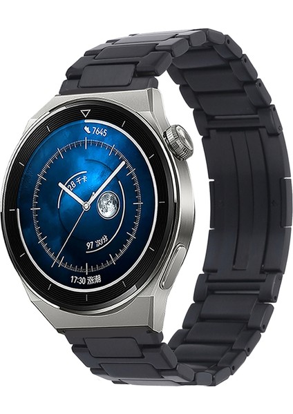 Hongshou-Huawei Watch Gt3 Pro / Gt3 46MM Için Metal Kayış (Yurt Dışından)