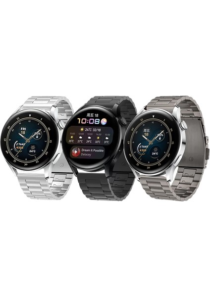 Hongshou-Huawei Watch Gt4 / Gt3 / Gt2 46MM Için Metal Watch Band (Yurt Dışından) modelleri