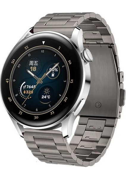 Hongshou-Huawei Watch Gt4 / Gt3 / Gt2 46MM Için Metal Watch Band (Yurt Dışından)