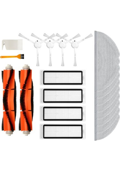 1 T Robot Vakum Paspas 2 + STYTJ02ZHM Hepa Filtre Paspas Bez Ana Yan Fırça Robot Vakum Parçaları (Yurt Dışından) fırsatları