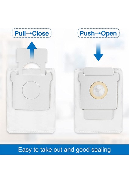 I7 I7+E5 E6 S9 S9+ I ve S Serisi Vakum Torbası Özel Yedek Toz Torbaları Temiz Değiştirme (Yurt Dışından) indirimleri