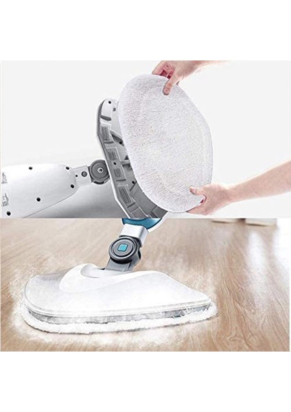 12 Adet Aksesuarlar Yıkanabilir Paspas Bezi Kiti PAEU0332 Buharlı Süpürge Mikrofiber Mops Bez Parçaları (Yurt Dışından) fırsatları