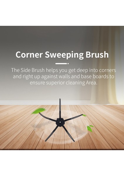 6 Adet Yedek Parçalar Q5/q5+ Robotlu Süpürge Aksesuarları Yan Fırça Ev Temizlik Aracı (Yurt Dışından) fırsatları