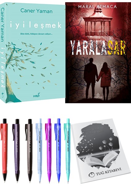 İyileşmek - Yaralasar 4 + Kalem + Not Defteri