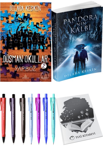 Düşman Okullar 2 - Dilara Keskin ve Pandora'nın Kalbi 1 - Dilara Keskin 2li Set