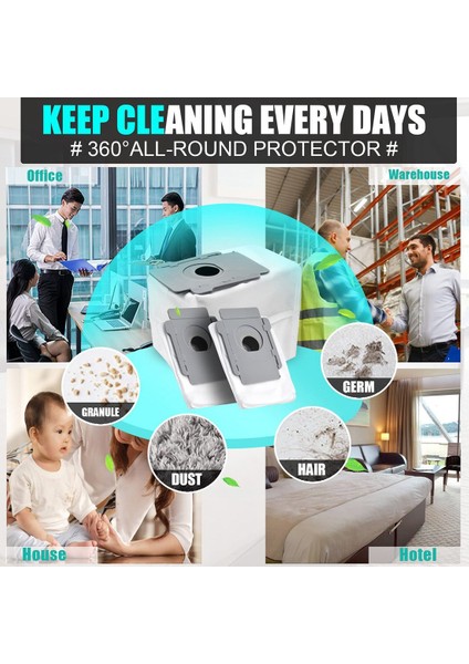 Vakum Torbaları Otomatik Kir Bertaraf Torbaları I & S Serisi ile Uyumlu I7+ I7 Plus I3 I6 I8 S9 Plus Bag (Yurt Dışından) fiyatları