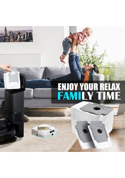 Vakum Torbaları Otomatik Kir Bertaraf Torbaları I & S Serisi ile Uyumlu I7+ I7 Plus I3 I6 I8 S9 Plus Bag (Yurt Dışından) fırsatları