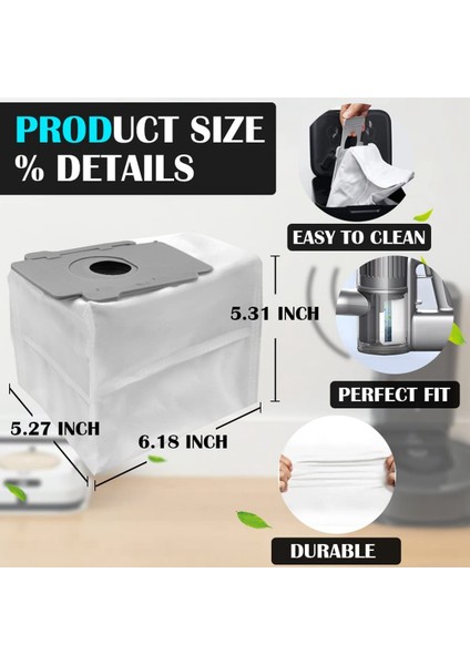 Vakum Torbaları Otomatik Kir Bertaraf Torbaları I & S Serisi ile Uyumlu I7+ I7 Plus I3 I6 I8 S9 Plus Bag (Yurt Dışından) indirimleri